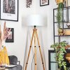 Soungou Staande lamp Natuurlijke kleuren, Zwart, 1-licht