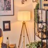Soungou Staande lamp Natuurlijke kleuren, Zwart, 1-licht