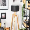 Soungou Staande lamp Natuurlijke kleuren, Zwart, 1-licht