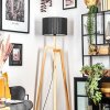 Soungou Staande lamp Natuurlijke kleuren, Zwart, 1-licht