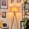 Soungou Staande lamp Natuurlijke kleuren, Zwart, 1-licht