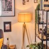 Soungou Staande lamp Natuurlijke kleuren, Zwart, 1-licht
