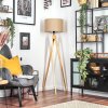 Soungou Staande lamp Natuurlijke kleuren, Zwart, 1-licht