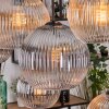 Koyoto Hanglamp, Kogellampje, Hanglamp Natuurlijke kleuren, Zwart, 8-lichts