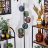 Koyoto Staande lamp 31 cm Blauw, Groen, Koperkleurig, 6-lichts