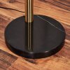 Yaak Staande lamp Messing, Zwart, 3-lichts