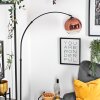Koyoto Staande lamp Zwart, 1-licht