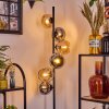 Koyoto Staande lamp Amber, Rookkleurig, 6-lichts