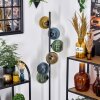 Ripoll Staande lamp Blauw, Goud, Groen, Duidelijk, 6-lichts