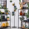 Ripoll Staande lamp Blauw, Goud, Groen, Duidelijk, 6-lichts