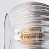 Koyoto Staande lamp Duidelijk, Rookkleurig, 6-lichts