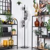 Koyoto Staande lamp Duidelijk, Rookkleurig, 6-lichts