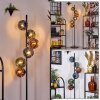 Ripoll Staande lamp Blauw, Groen, Koperkleurig, 6-lichts