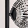 Ripoll Staande lamp Chroom, Rookkleurig, 6-lichts