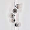 Ripoll Staande lamp Duidelijk, Rookkleurig, 5-lichts