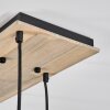 Koyoto Hanglamp, Kogellampje, Hanglamp Natuurlijke kleuren, Zwart, 8-lichts