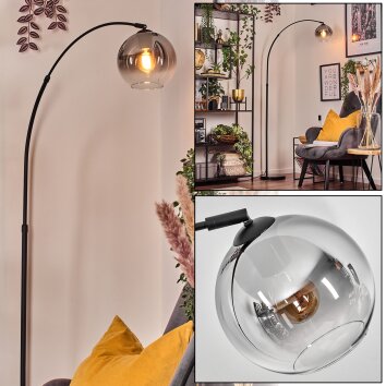 Koyoto Staande lamp Zwart, 1-licht