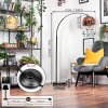 Koyoto Staande lamp, Booglampen Zwart, 1-licht