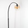Koyoto Staande lamp, Booglampen Zwart, 1-licht
