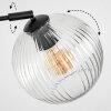 Koyoto Staande lamp, Booglampen Zwart, 1-licht