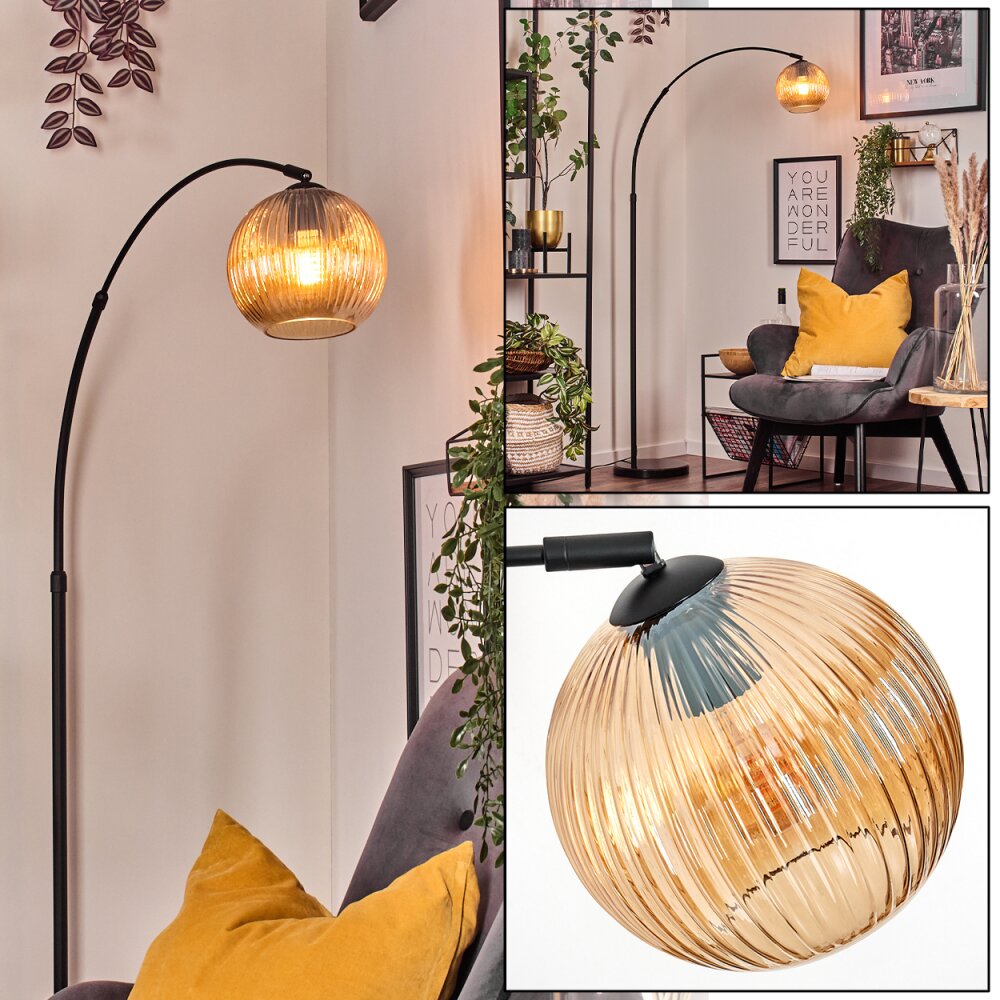 Koyoto Staande lamp Zwart, 1-licht main product photo
