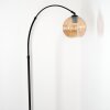 Koyoto Staande lamp Zwart, 1-licht