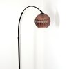 Koyoto Staande lamp, Booglampen Zwart, 1-licht