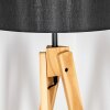 Soungou Staande lamp Natuurlijke kleuren, Zwart, 1-licht