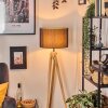Soungou Staande lamp Natuurlijke kleuren, Zwart, 1-licht