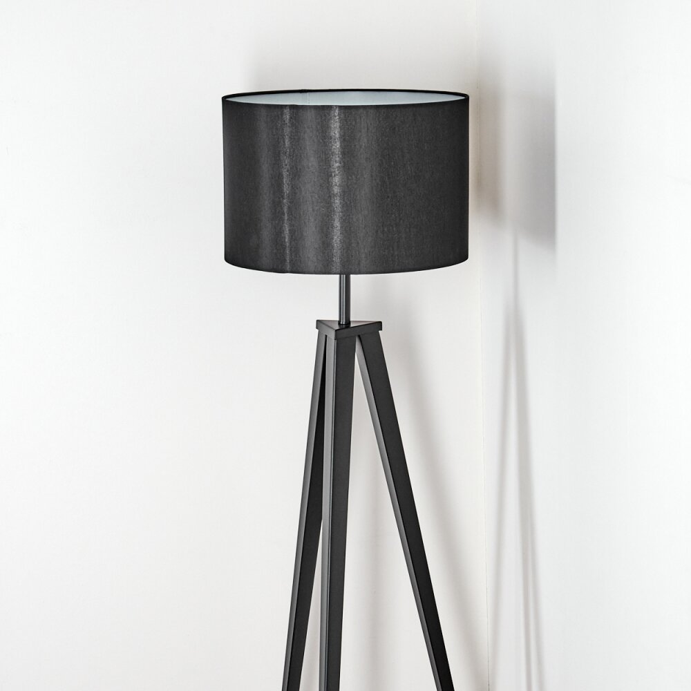 Soungou Staande lamp Zwart, 1-licht