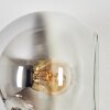 Koyoto Kogellampje, Wandlamp Goud, Zwart, 3-lichts