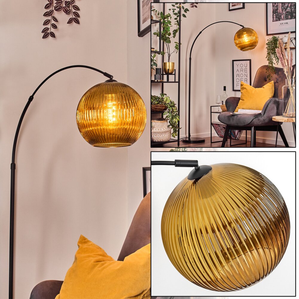 Koyoto Staande lamp Zwart, 1-licht main product photo