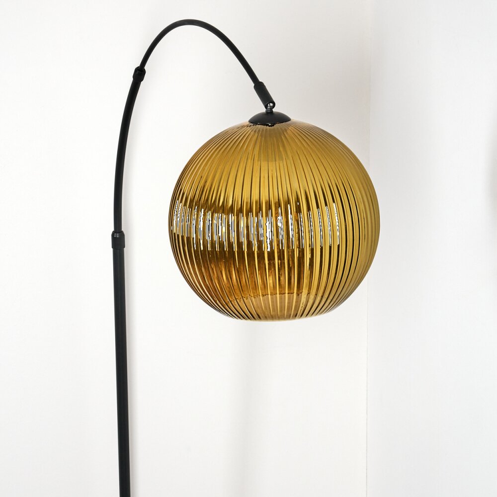 Koyoto Staande lamp Zwart, 1-licht