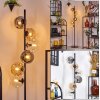 Ripoll Staande lamp Amber, Duidelijk, Rookkleurig, 6-lichts