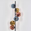 Ripoll Staande lamp Blauw, Goud, Koperkleurig, 6-lichts
