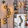 Ripoll Staande lamp Blauw, Goud, Groen, 6-lichts