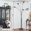 Nikkala Staande lamp Chroom, Zwart, 5-lichts