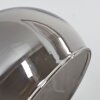 Nikkala Staande lamp Chroom, Zwart, 5-lichts