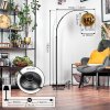 Koyoto Staande lamp Zwart, 1-licht