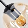 Koyoto Hanglamp, Kogellampje, Cluster hanglamp 30 cm Amber, Duidelijk, 3-lichts