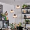 Koyoto Hanglamp, Kogellampje, Cluster hanglamp 30 cm Duidelijk, 3-lichts