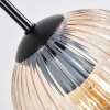 Koyoto Hanglamp, Kogellampje, Cluster hanglamp 30 cm Amber, Duidelijk, 3-lichts