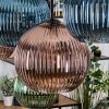 Koyoto Hanglamp, Kogellampje, Hanglamp Natuurlijke kleuren, Zwart, 8-lichts