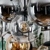 Gastor Hanglamp, Kogellampje, Hanglamp Amber, Duidelijk, Rookkleurig, 8-lichts
