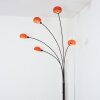 Nikkala Staande lamp Chroom, Zwart, 5-lichts