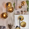 Koyoto Kogellampje, Wandlamp Goud, 3-lichts