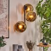 Koyoto Kogellampje, Wandlamp Goud, 3-lichts