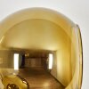 Koyoto Kogellampje, Wandlamp Goud, 3-lichts