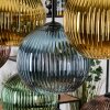 Koyoto Hanglamp, Kogellampje, Hanglamp Natuurlijke kleuren, Zwart, 8-lichts