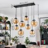 Gastor Hanglamp, Kogellampje, Hanglamp Amber, 8-lichts
